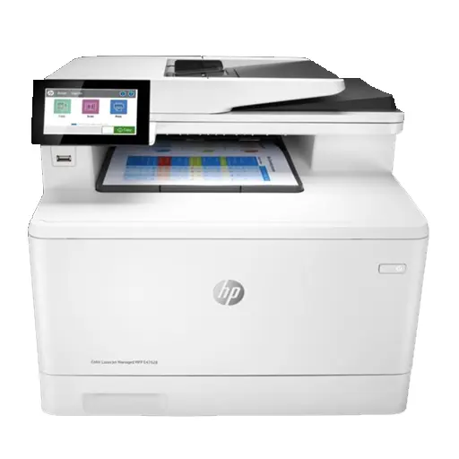 HP Color LaserJet Managed MFP E47528f - A4 — HP hp simplify managed print supplied in Dubai by Prompt Computers LLC